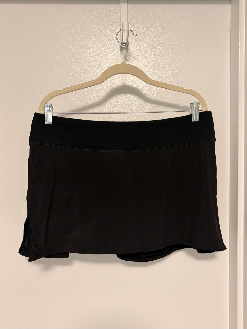 lululemon athletica Black Athletic Skort with Wide Waistband